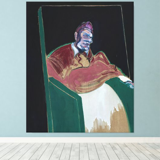 Francis Bacon art work Leinwanddruck (Insitu (Holzboden))