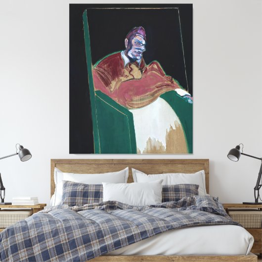 Francis Bacon art work Leinwanddruck (Insitu (Schlafzimmer))