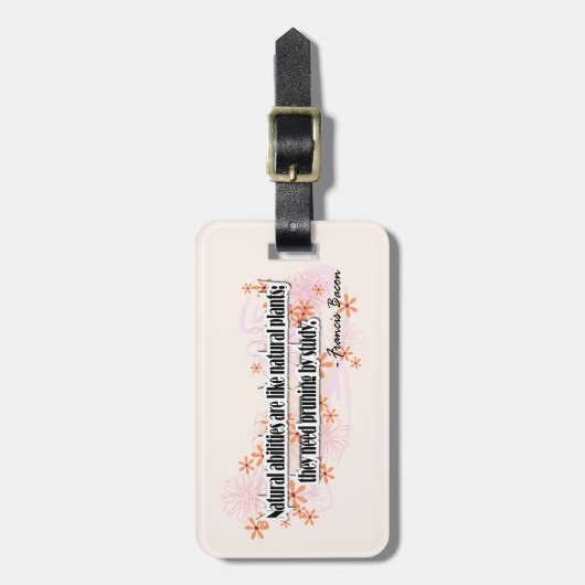 Francis Bacon Gepäckanhänger (Vorderseite vertikal)