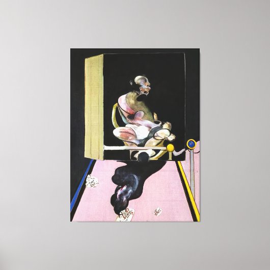 Francis Bacon Kunst Leinwanddruck (Vorderseite)