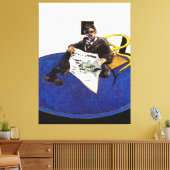Francis-Bacon-Kunststil Leinwanddruck (Insitu (Wohnzimmer))
