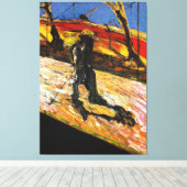 Francis-Bacon-Kunststil Leinwanddruck (Insitu (Holzboden))