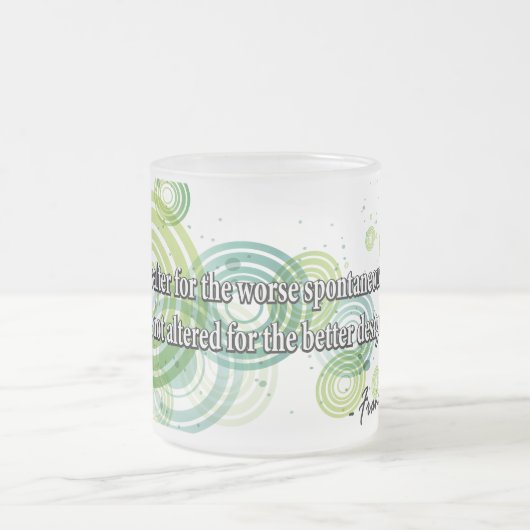 Francis Bacon Mattglastasse (Mittel)