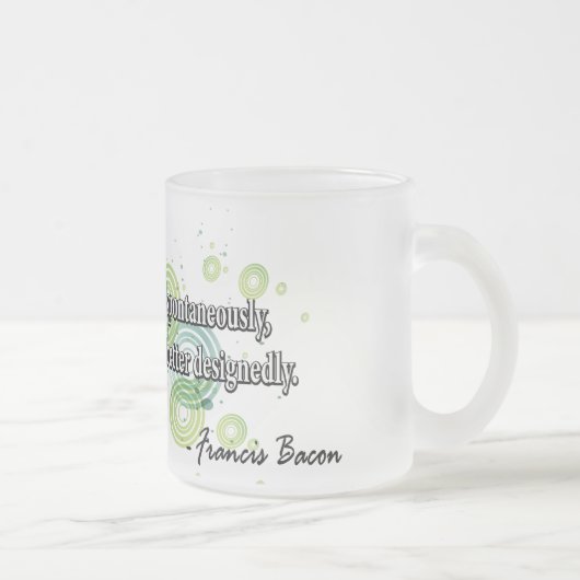 Francis Bacon Mattglastasse (Rechts)