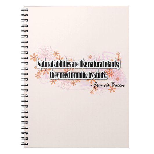 Francis Bacon Notizblock (Vorderseite)