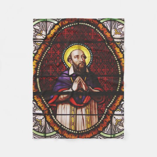 Francis de Sales Bishop von Genf Fleecedecke (Vorderseite)