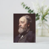 Francis Frank Holl Portrait Postkarte (Stehend Vorderseite)