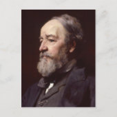 Francis Frank Holl Portrait Postkarte (Vorderseite)