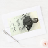 Francis "Frank" Johnson Rechteckiger Aufkleber (Umschlag)