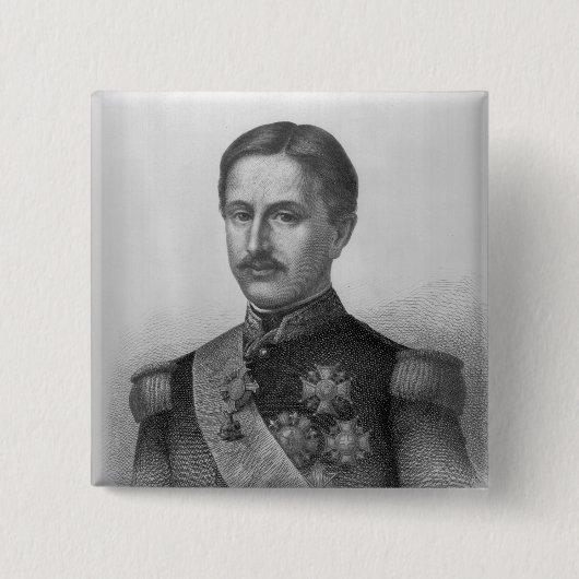 Francis II der zwei Sicilies Button (Vorderseite)