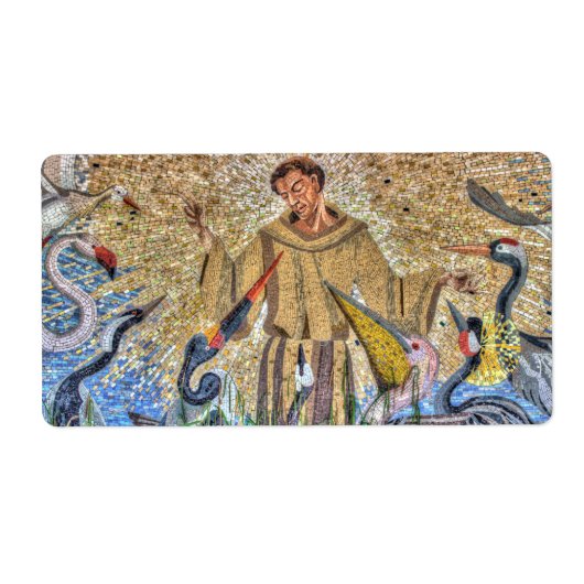 Francis of Assisi Mosaic (Vorne)