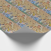 Francis of Assisi Mosaic Geschenkpapier (Ecke)