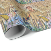 Francis of Assisi Mosaic Geschenkpapier (Rolleneckpunkt)
