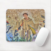 Francis of Assisi Mosaic Mousepad (Mit Mouse)