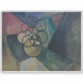 Francis Picabia, Caoutchouc, 1909., Abstrakt Art Aufkleber (Vorderseite)