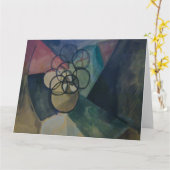 Francis Picabia, Caoutchouc, 1909., Abstrakt Art Karte (Gelbe Blume)