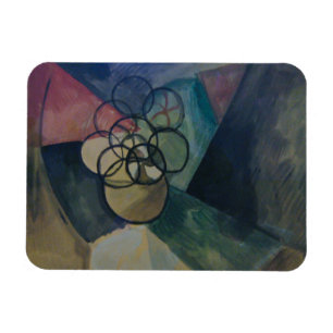 Francis Picabia, Caoutchouc, 1909., Abstrakt Art Magnet