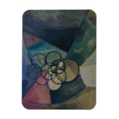 Francis Picabia, Caoutchouc, 1909., Abstrakt Art Magnet (Vertikal)