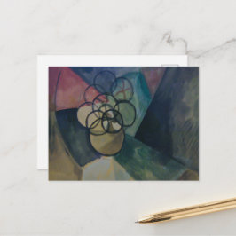 Francis Picabia, Caoutchouc, 1909., Abstrakt Art Postkarte