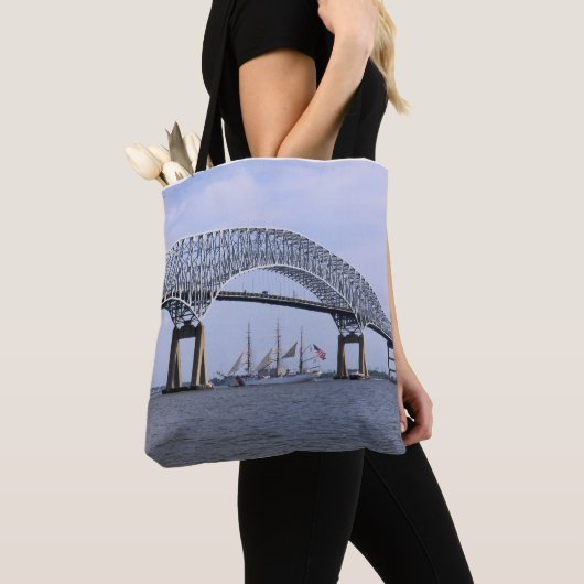 Francis Scott Key Bridge Tasche (Von Nahem)
