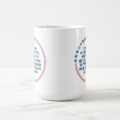 Francis Scott Key - Gott für Freiheit loben Kaffeetasse (Mittel)