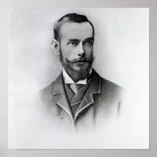 Francis Thompson, graviert von Emery Walker, 1894 Poster (Vorne)