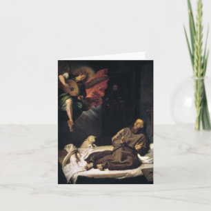 Francis von Assisi mit Engelmusik