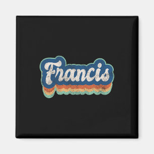 Francis Vorname Boy Vintag Style 70er 80er Perso Magnet