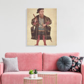 Francisco de Almeida, Illustration Leinwanddruck (Insitu (Wohnzimmer))