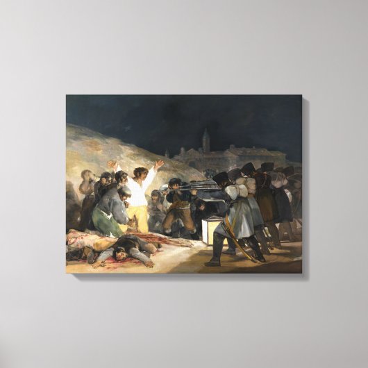 Francisco de Goya Der Dritte Mai 1808 Leinwanddruck (Vorderseite)