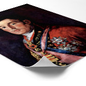 Francisco de Goya - Der Herzog von Wellington Poster (Ecke)