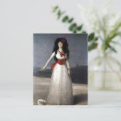 Francisco de Goya Espa?ol: Duquesa de Alba 1795 Te Postkarte (Stehend Vorderseite)