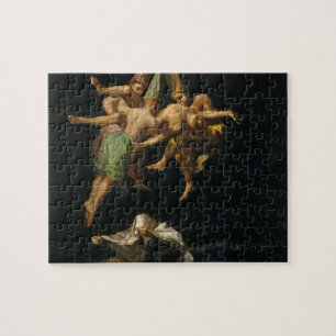 Francisco de Goya Flight of Hexen 1798 Puzzle