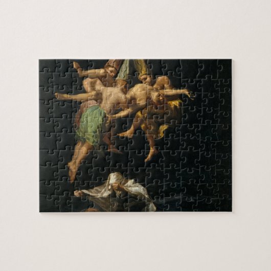 Francisco de Goya Flight of Hexen 1798 Puzzle (Horizontal)