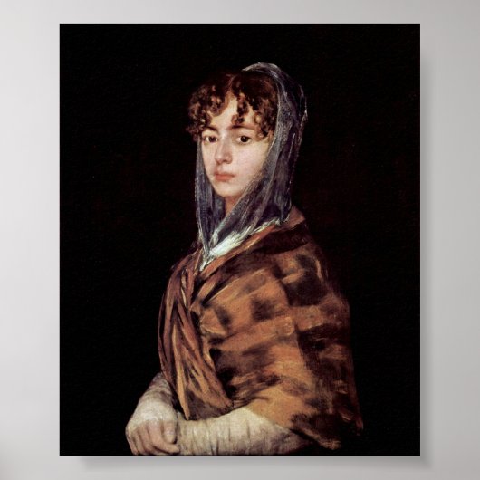 Francisco de Goya - Francisca Garcia y Sabasa Poster (Vorne)