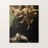 Francisco De Goya - Hexenflug Puzzle (Vertikal)