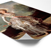 Francisco de Goya - Portrait der Herzogin von Alba Poster (Ecke)