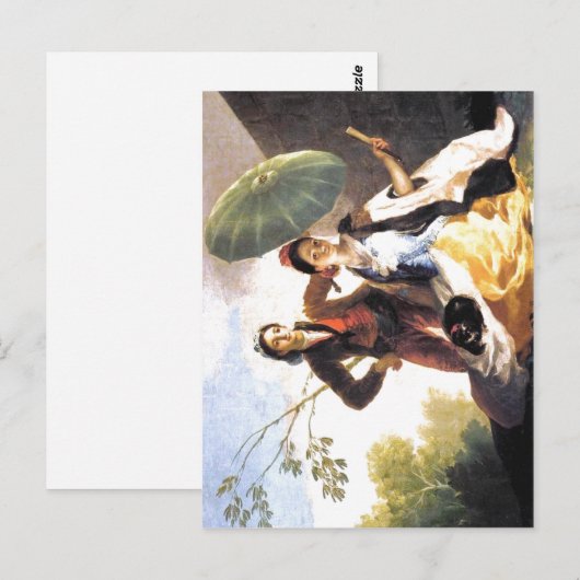 Francisco de Goya Postkarte (Vorne/Hinten)