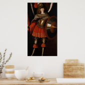Francisco de Zurbarán - Archangel Michael - 17. Poster (Küche)