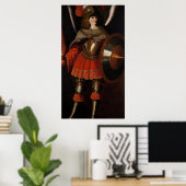 Francisco de Zurbarán - Archangel Michael - 17. Poster (Heimbüro)