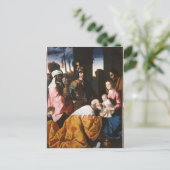 Francisco de Zurbaran - Bewunderung der Magi Postkarte (Stehend Vorderseite)