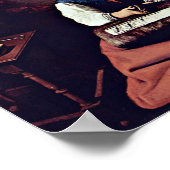 Francisco de Zurbaran - Jungfrau beten Mary Poster (Ecke)