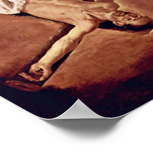 Francisco de Zurbaran - Vision St Pedro Nolasco Poster (Ecke)