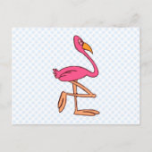 Francisco Flamingo Postkarte (Vorderseite)