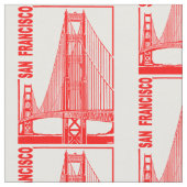 Francisco-Goldene Tor-Brücke Sans Stoff (Nahaufnahme)