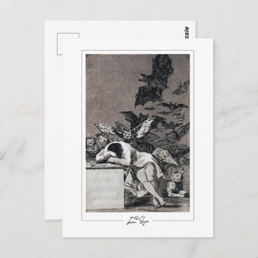 Francisco Goya #102 - Fine Art Postcard Postkarte (Vorne/Hinten)