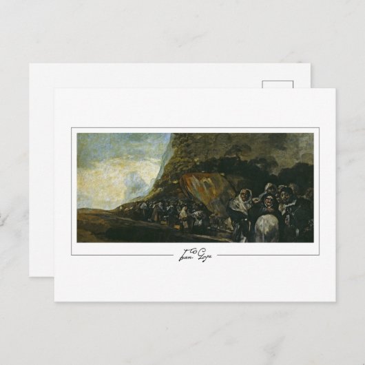Francisco Goya #105 - Fine Art Postkarte (Vorne/Hinten)