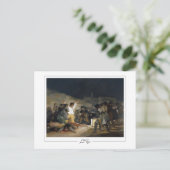 Francisco Goya #124 - Fine Art Postkarte (Stehend Vorderseite)