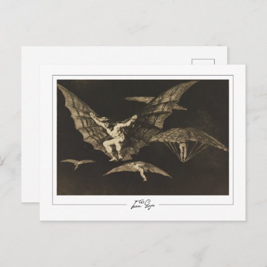 Francisco Goya #169 - Fine Art Postcard Postkarte (Vorne/Hinten)