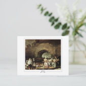 Francisco Goya #233 - Fine Art Postkarte (Stehend Vorderseite)
